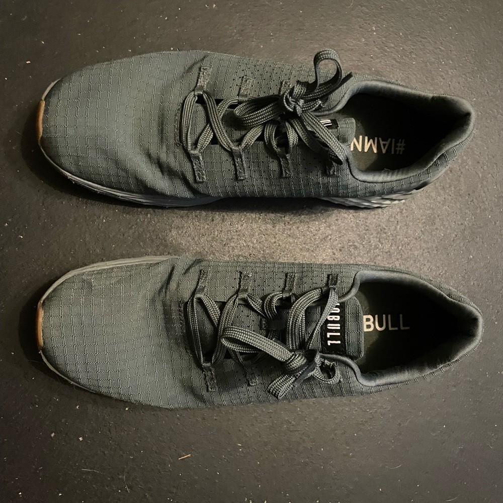 NoBull Ripstop Runner. Army green and tan bottoms.